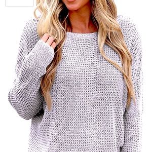 Gray Sweater XL